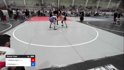 150 kg Quarterfinal - Tanner Westermann, Independent vs Joshua Pacheco, X-CLUSIVE Wrestling