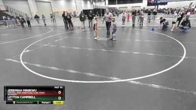 62 lbs 5th Place Match - Jeremiah Minikwu, Central Iowa Wrestling Club /Team Intensity vs Leyton Campbell, Iowa