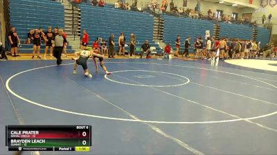 150 lbs Round 4 (4 Team) - Cale Prater, Social Circle vs Brayden Leach, Summit