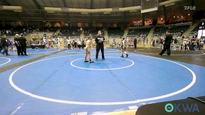 83 lbs Quarterfinal - Preston Plunk, Coweta Tiger Wrestling vs Levi Hale, Powerhouse Wrestling