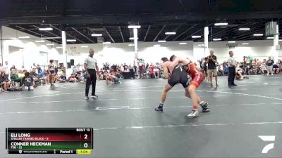 145 lbs Round 5 (6 Team) - Conner Heckman, TSB vs Eli Long, Steller Trained Black