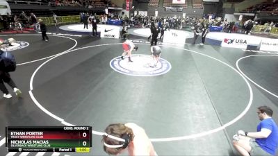 149 lbs Cons. Round 2 - Nicholas Macias, Silverback Wrestling Club vs Ethan Porter, Tracy Wrestling Club