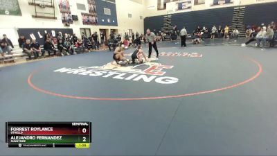 138 lbs Semifinal - Alejandro Fernandez, Sunnyside vs Forrest Roylance, Othello