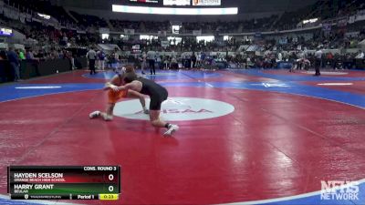 1A-4A 126 Cons. Round 3 - Harry Grant, Beulah vs Hayden Scelson, Orange Beach High School