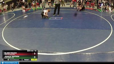 93 lbs Quarterfinal - Blake Mauch, Sons Of Atlas WC vs Joshua Watson, Elite Wrestling