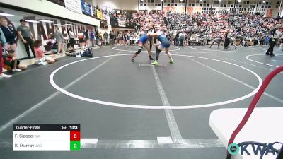 135 lbs Quarterfinal - Foisagaasina Siaose, HURRICANE WRESTLING ACADEMY vs Khloe Murray, Jay Wrestling Club