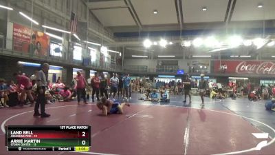 145 lbs Placement Matches (16 Team) - Land Bell, Assassins Pink vs Arrie Martin, Storm Center