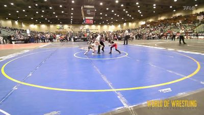 46 lbs Consi Of 8 #2 - Jacob Medina, Red Star Wrestling Academy vs Oakley Fredrickson, Wasatch Wrestling Club