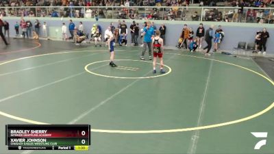 70 lbs Round 1 - Bradley Sherry, Interior Grappling Academy vs Xavier Johnson, Chugach Eagles Wrestling Club