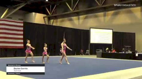 Baylee Garnto - Women's Group, Technique - 2021 USA Gymnastics Championships
