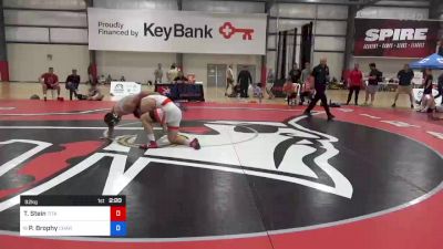 92 kg Consi Of 16 #2 - Tyler Stein, Titan Mercury Wrestling Club (TMWC) vs Patrick Brophy, Charleston Regional Training Center