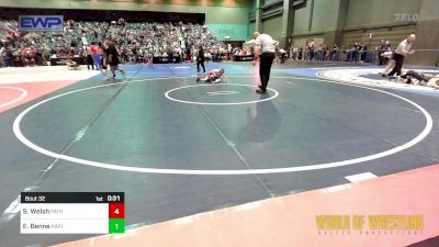 46 lbs Consi Of 16 #2 - Sterling Welsh, Patriot Mat Club vs Ezra Benne, Rapid City Westside Wrestling Club