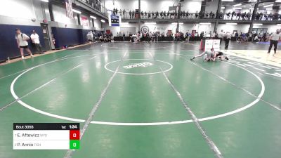 106 lbs Quarterfinal - Ethan Aftewicz, Wyoming Seminary vs Peter Annis, Fisheye