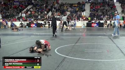 49 lbs Cons. Round 1 - Maverick Fernandez, Dodge City Academy vs Kolter McMahan, Tiger