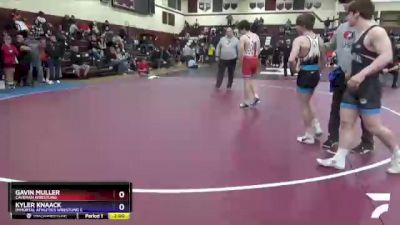 16U-12 lbs Round 4 - Gavin Muller, Caveman Wrestling vs Kyler Knaack, Immortal Athletics Wrestling C