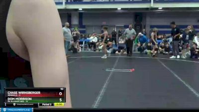 96 lbs Round 4 (8 Team) - Chase Williams, PA Alliance Red vs Richie Wooten, Seagulls