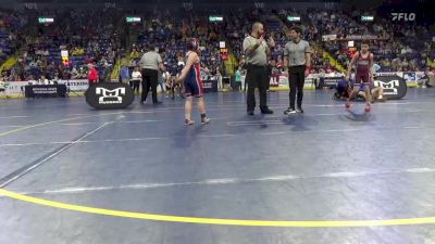 90 lbs Round Of 32 - Ryker Keith, Marion Center vs Michael Sinback, Pennsbury