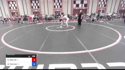 152 lbs Quarterfinal - Cash Morrell, Pa vs Gabriel Dorman, Pa