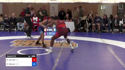 61 kg Round Of 16 - Nahshon Garrett, Titan Mercury Wrestling Club (TMWC) vs Almaz Uulu Bekzat, Kyrgyzstan