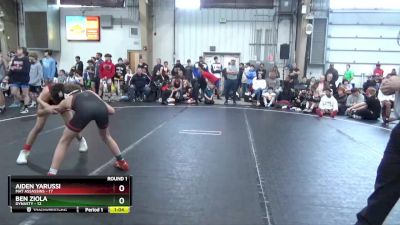 105 lbs Round 1 (8 Team) - Ben Ziola, Dynasty vs Aiden Yarussi, Mat Assassins