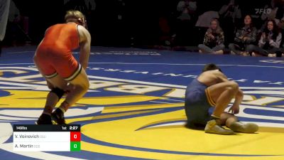 149 lbs Alek Martin, SDSU vs Victor Voinovich, OSU