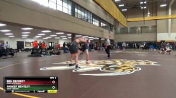 197 lbs Cons. Round 3 - Parker Bentley, West Liberty vs Ben DePrest, Ohio Northern