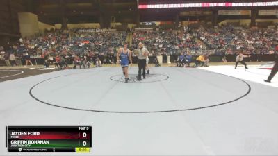 6A-175 lbs Cons. Semi - Griffin Bohanan, Junction City vs Jayden Ford, Maize