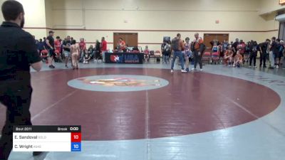 38 kg Rnd Of 64 - Eli Sandoval, Gold Rush Wrestling vs Connor Wright, Askeo International Mat Club