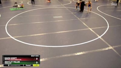 92 lbs Semifinal - Bentley Miller, Minnesota vs Gavin Hoeft, Wayzata Youth Wrestling