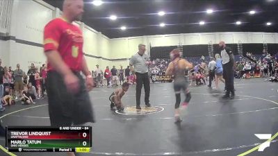 64 lbs Round 1 - Trevor Lindquist, Unattached vs Marlo Tatum, Ohio Heroes