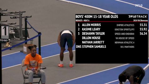 Youth Boys' 400m 15-18, Finals 6
