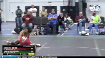 80 lbs Finals (2 Team) - Lincoln Glennon, PA Alliance Red vs Andrew Gomez, PA Alliance Blue