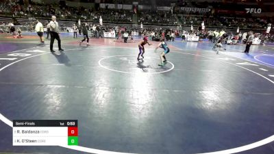 65 lbs Semifinal - Rosie Baldanza, Cordoba Trained vs Kaylie O'Steen, Cordoba Trained