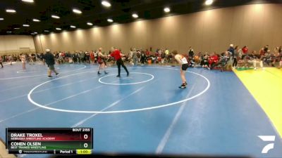 149 lbs Semifinal - Cohen Olsen, Best Trained Wrestling vs Drake Troxel, Nebraska Wrestling Academy