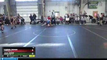 72 lbs Round 3 (4 Team) - Zack Dixon, Diamond Fish vs Gabriel Roman, Scorpions