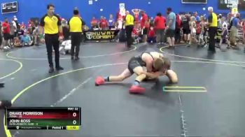 125 lbs Round 2 (6 Team) - Drake Morrison, POWA vs John Ross, Elite Athletic Club