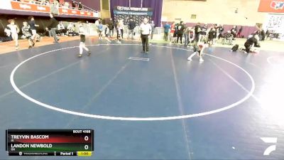 74 lbs Cons. Round 3 - Landon Newbold, OH vs Treyvin Bascom, IA