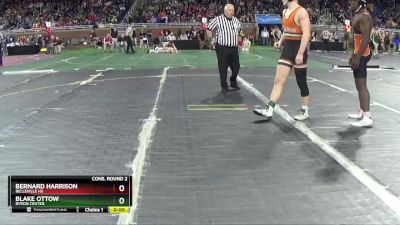 D1-175 lbs Cons. Round 2 - Blake Ottow, Byron Center vs Bernard Harrison, Belleville HS