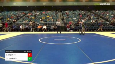 149 lbs Round Of 16 - Lane Stigall, Unattached vs Daxton Gordon, Cal Baptist