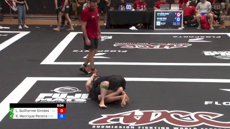Luís Guilherme Simões Cardoso vs Kalebe Henrique Pereira 2024 ADCC South American Trials 2
