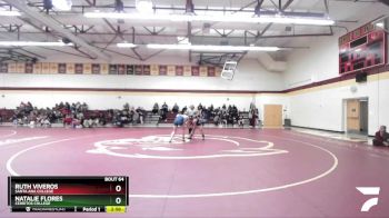 160 lbs Cons. Round 3 - Ruth Viveros, Santa Ana College vs Natalie Flores, Cerritos College