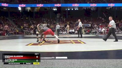 165 lbs Consi Of 8 #1 - Stephan Glasgow, Rutgers vs Austin Hiles, Michigan State