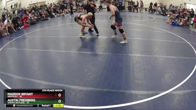 160 lbs Finals (8 Team) - Maddox Bryant, Kentucky vs Austin Freisberg, Kansas Rattlers