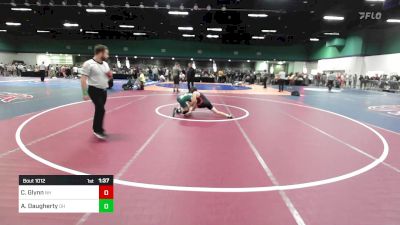 106 lbs Round Of 128 - Cole Glynn, NH vs Alex Daugherty, OH