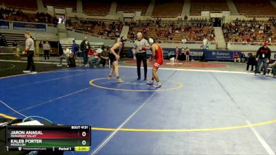 D4-132 lbs Quarterfinal - Jaron Anagal, Monument Valley vs Kaleb Porter, Mogollon