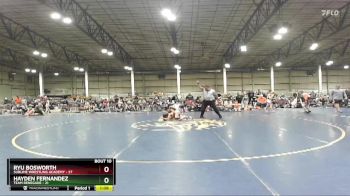 77 lbs Finals (8 Team) - Ryu Bosworth, Sublime Wrestling Academy vs Hayden Fernandez, Team Renegade