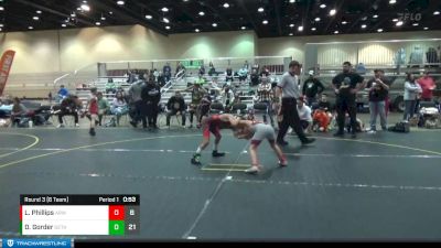 70 lbs Round 3 (6 Team) - Levi Phillips, ARES White vs Dominic Gorder, Get Hammered