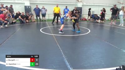 80 lbs Pools - Joel Burgett, West Virginia Wild vs Kingston Hamilton, Team Gotcha