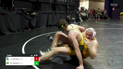 184 lbs Consi Of 16 #1 - Jacob Hansen, CSU-Bakersfield vs Michael Nelson, ND State