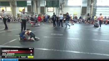 48 lbs Round 5 (6 Team) - Nick Johnson, PA Alliance Blue vs Lorenzo Barbieri, Olympia